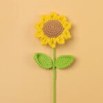 Hand woven - knitted - sunflowers - bouquets - decorations - gifts.